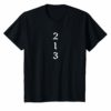 213 Los Angeles Old English Hip Hop and Rap Inspired Shirt