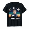 41.21.1 Thank You Retirement Basketball Lover Fan Shirt Gift