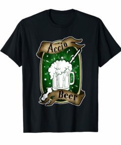 Accio Beer Shirt - St. Patrick's Day Irish Drinking Tee