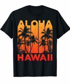 Aloha Hawaii Hawaiian Island T shirt