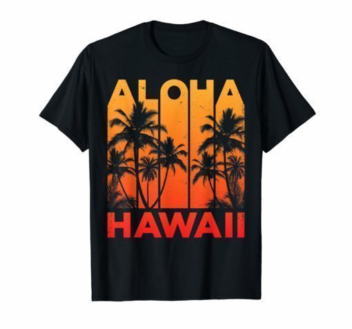 Aloha Hawaii Hawaiian Island T shirt
