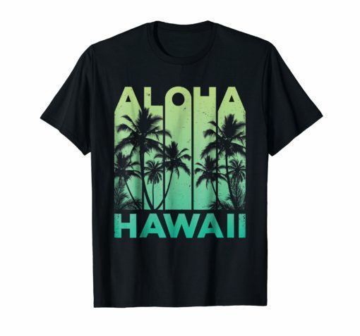 Aloha Hawaii Hawaiian Island Tee Shirt