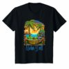 Aloha Yall Tiki Beach T-Shirt Hawaii Vacation Group Shirt
