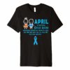 April Child Abuse Prevention Month T-Shirt Gift Blue Ribbon