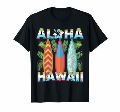 Artsy Hawaii Aloha State Shirt