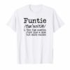 Aunt T-shirt Funtie The Fun Auntie Funny Novelty T-shirts