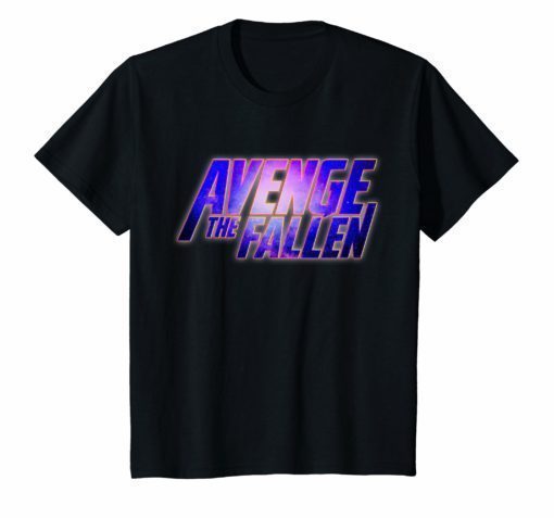 Avenge The Fallen End Game Superhero Themed T-Shirt