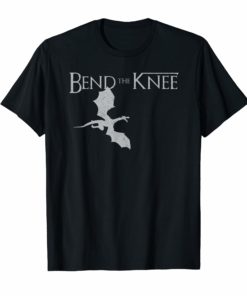 Bend the Knee Dragon T-Shirt Vintage Tee