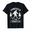 Bigfoot Undefeated Hide And Seek Champion T Shirt