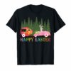 Camping shirt Happy Easter Day Bunny eggs Gift for men women