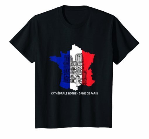 Cathedral of Notre Dame Paris T-shirt