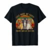 Cats make me happy humans make my head hurt vintage T-shirt