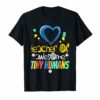 Child Abuse Awareness T-shirt Teacher of Awesome Tiny Humans