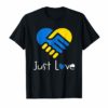 Child Abuse prevention month Shirt Blue Awareness Heart Tee