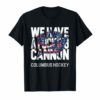 Columbus Hockey We Have A Cannon Tee Shirt