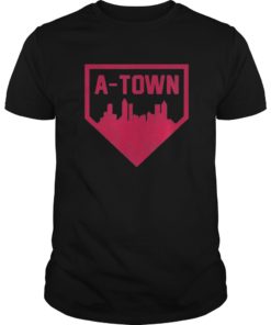 Cool A-Town Atlanta Baseball Home Skyline Shirt