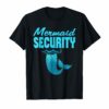 Cool And Awesome Merman Mermaid Security beach shirt