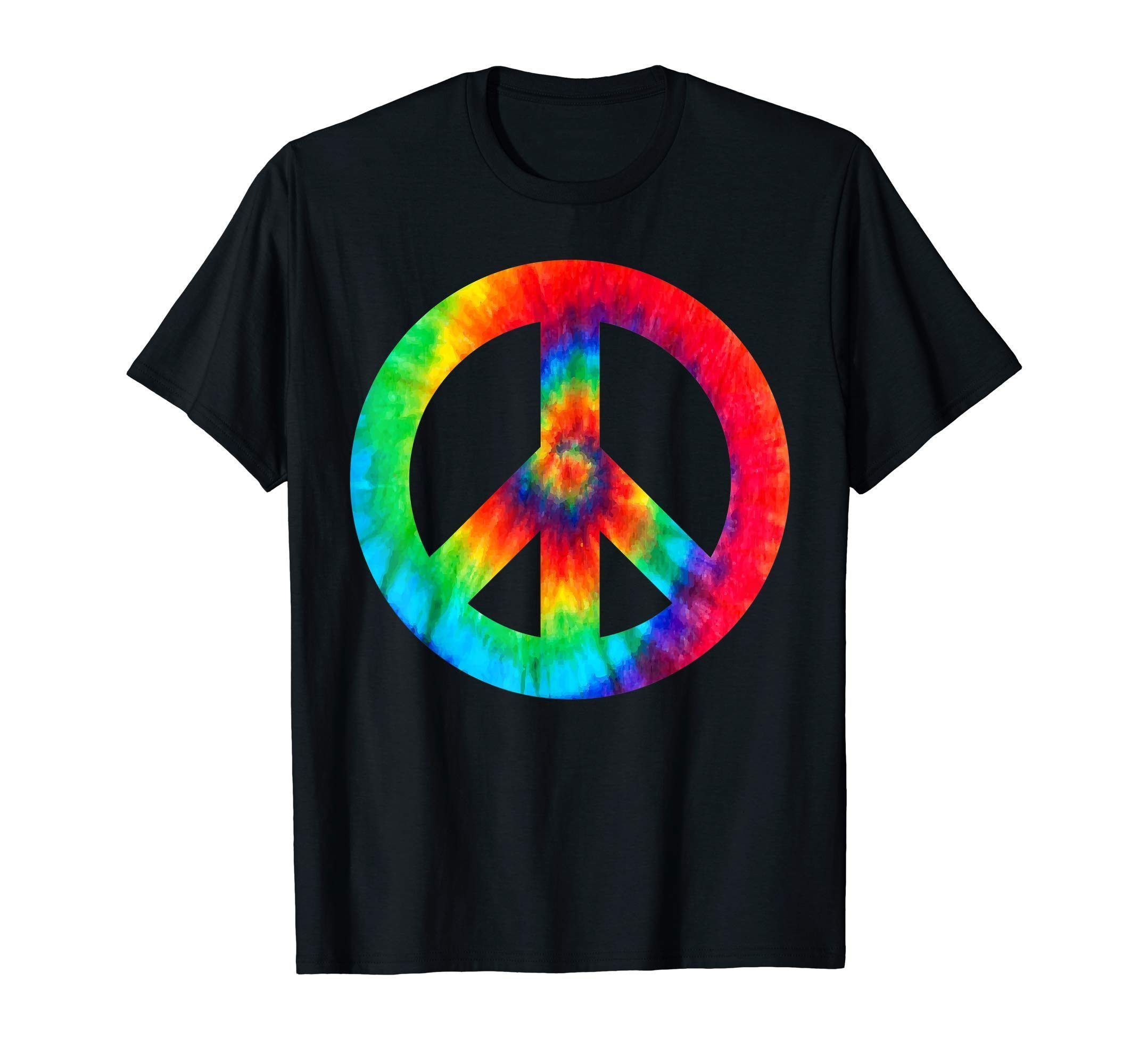 Cool Peace Sign Tie Dye T-Shirt For Boys And Girls - ShirtsMango Office