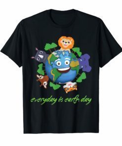 Cute Everyday is Earth-Day T shirt For Men Women Kids