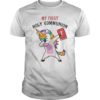 Cute Unicorn My 1st Holy Communion Christian Shirt Gift Girl