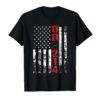 DD-214 US Alumni American Flag Vintage T-Shirts