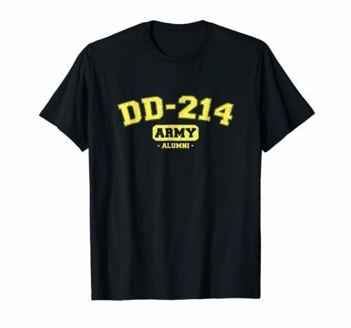 DD-214 US Army Alumni Vintage T-Shirt