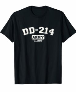 DD-214 US Army Alumni Vintage T-Shirts