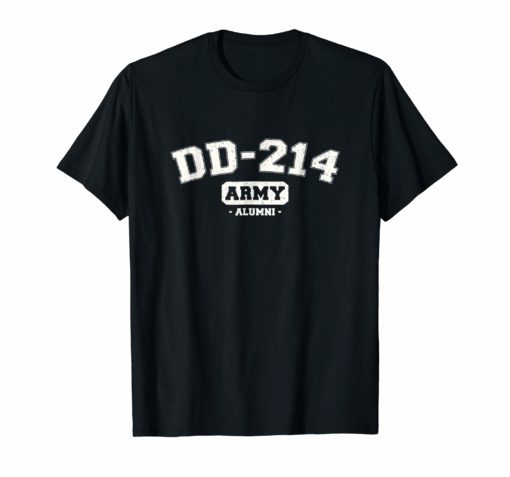 DD-214 US Army Alumni Vintage T-Shirts