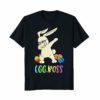 Dabbing Egg Boss Easter Bunny T-Shirt Easter Shirt