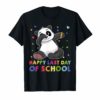 Dabbing Panda Woo Hoo Happy Last Day of School T-Shirt