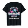 Don't Mess With Grandmasaurus-You'll Get Jurasskicked Tshirt