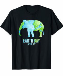 Earth Day 2019 Elephant School Event T-shirt