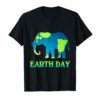 Earth Day 2019 For Teachers And Kids With Elephant T-Shirt