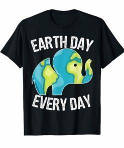 Earth Day Every Day Shirt Vintage Earth Day 2019 T-Shirt