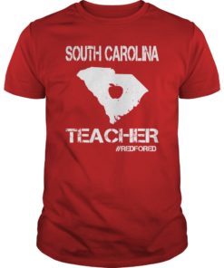 Education Is An Investment Not An Expense Red For Ed South Carolina TShirt
