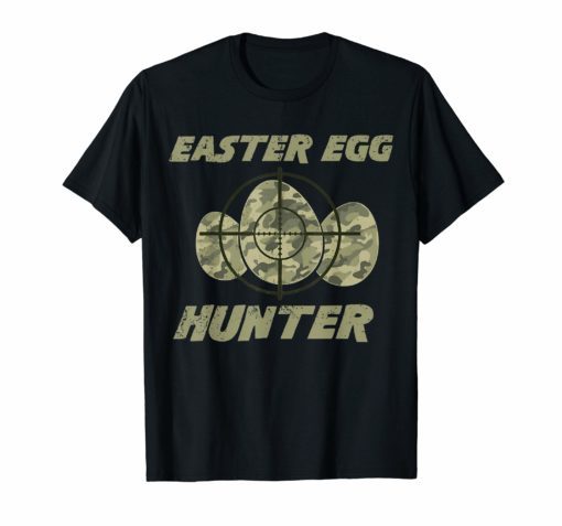 Egg-cellent Egg Hunter Easter T-Shirt Boys Girls Bunny Gift