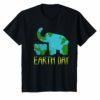 Elephant Earth Day Gift for Mother Father Kids T-shirt