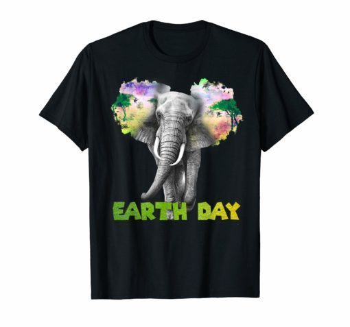 Elephant earthday t-shirts earthday 2019