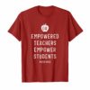 Empowered Teachers Red For Ed Shirt Oregon Public Education