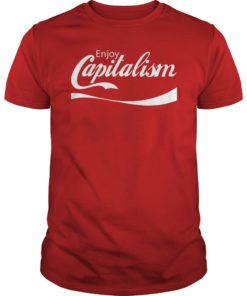 Enjoy Capitalism American Entrepreneur Political Money Tee Shirt