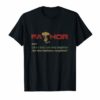 Fa-Thor Like Dad Just Way Mightier Hero For Men T-Shirt