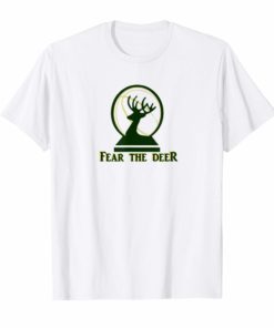 Fear The Deer Basketball T-Shirt