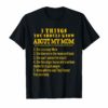 Five Things You Should Know About My Mom Vintage T-Shirt