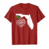 Florida Shirt Red for Ed Support Teacher Protest T-Shirts