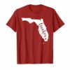 Florida Teacher T-Shirt Red for Ed Supporter Public School