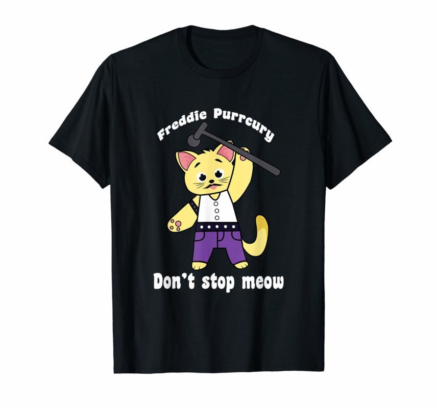 freddie purrcury shirt