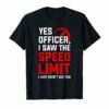 Funny Car Enthusiast Shirt Speeding Tshirt For A Car Lover.