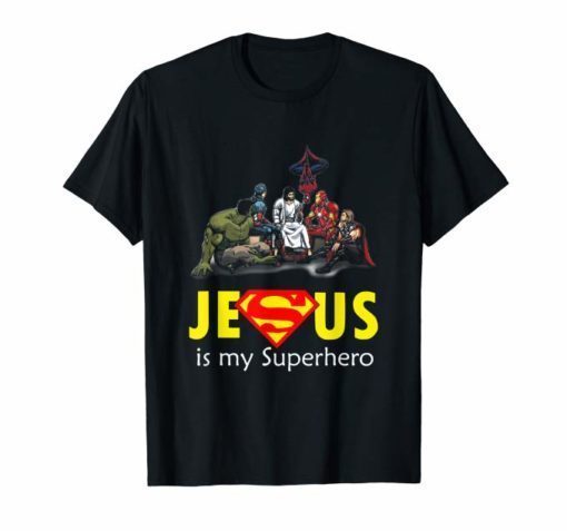 Funny Jesus Is My Superhero Shirt