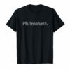 Funny PhD Graduate Gifts PhinisheD Doctorate T-shirt Mens