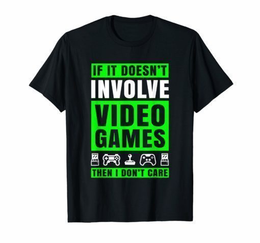 Funny Video Game T Shirt Men Boys Kids Games Gamer GiftsFunny Video Game T Shirt Men Boys Kids Games Gamer Gifts